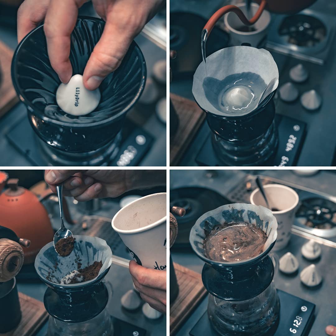 Amazon | LilyDrip セラミックコーヒーメーカーセット - 抽出用